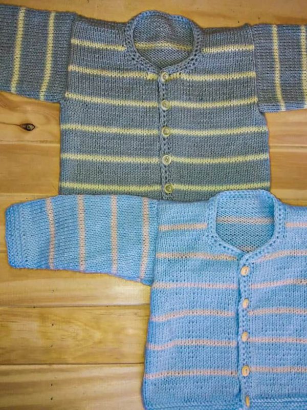 Elaborados en lana súper ajuar bebe hipoalergénica